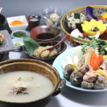 ご夕食「上州地鶏の博多水炊き和膳」1泊2食★ 群馬ブランド地鶏の滋味深い味わいを愉しむ