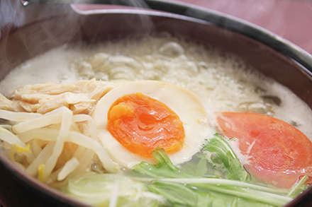 2次会プラン:コラーゲンラーメン