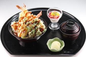 海老天丼(3本付)