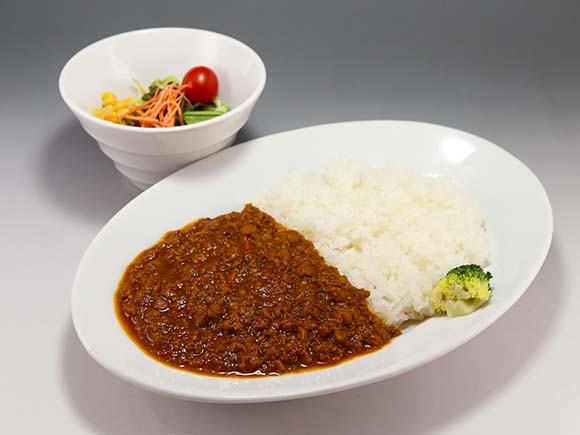 野菜だけのキーマカレー